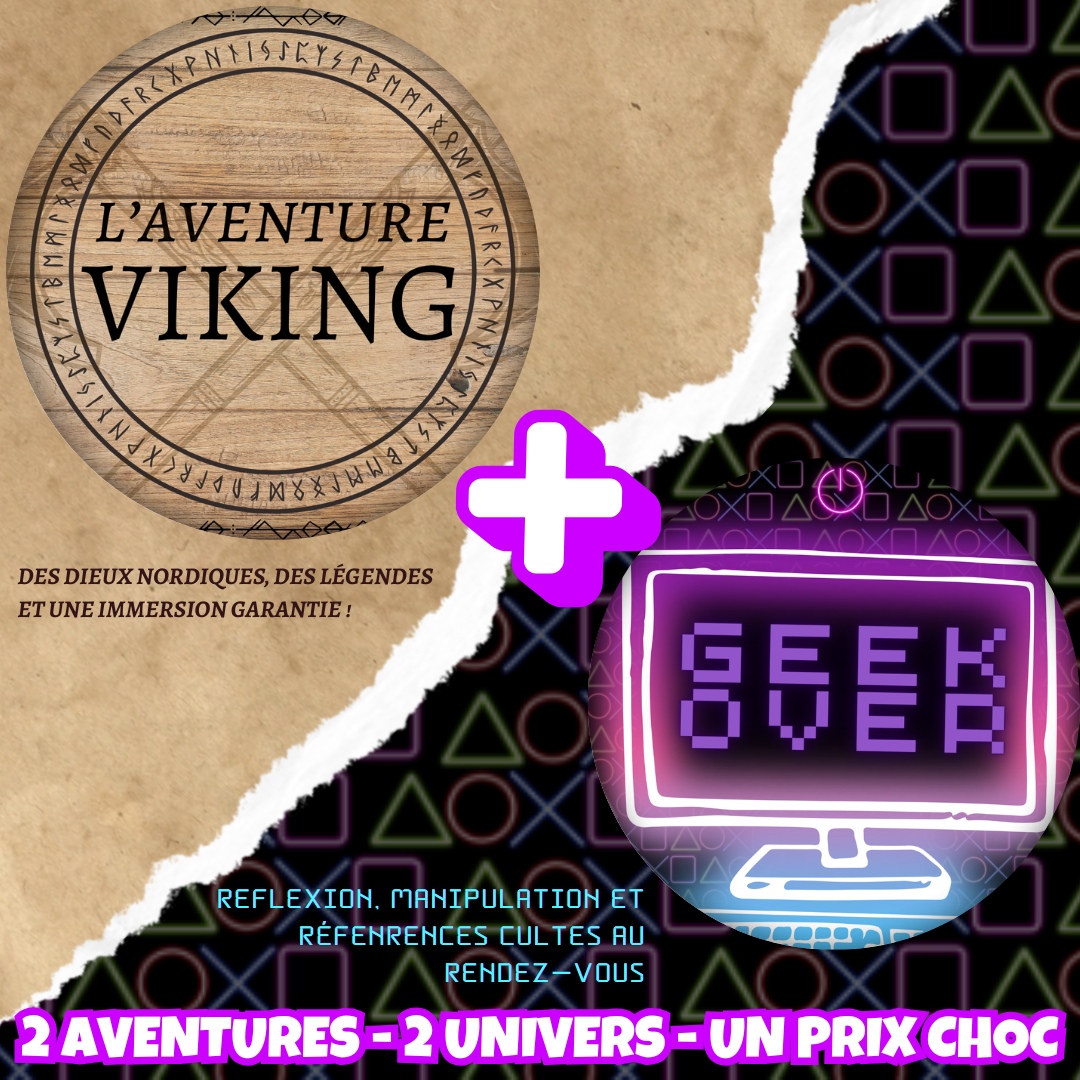 PROMO DUO Geek Over + Viking